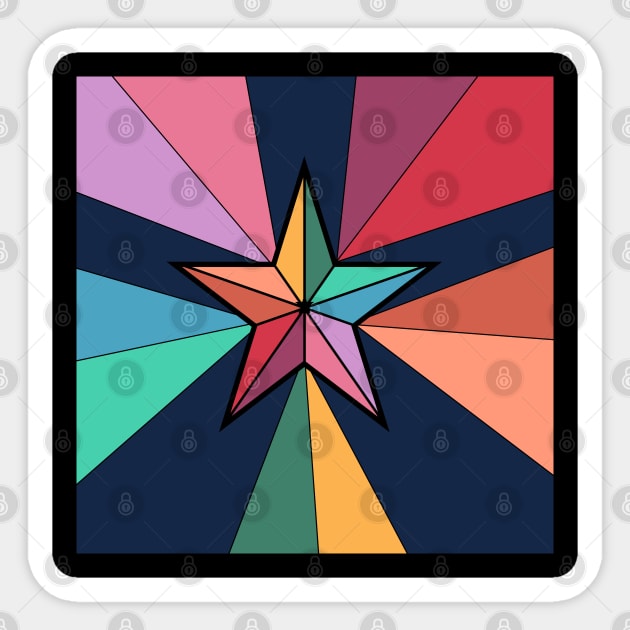 Rainbow Super Star Sticker by Timeforplay